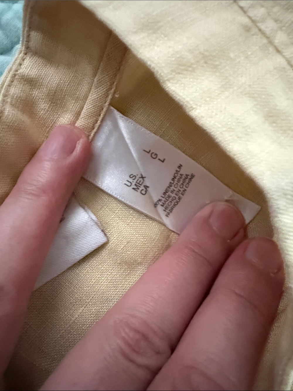 Liz Claiborne light yellow women's jacket - Picture 3 of 4